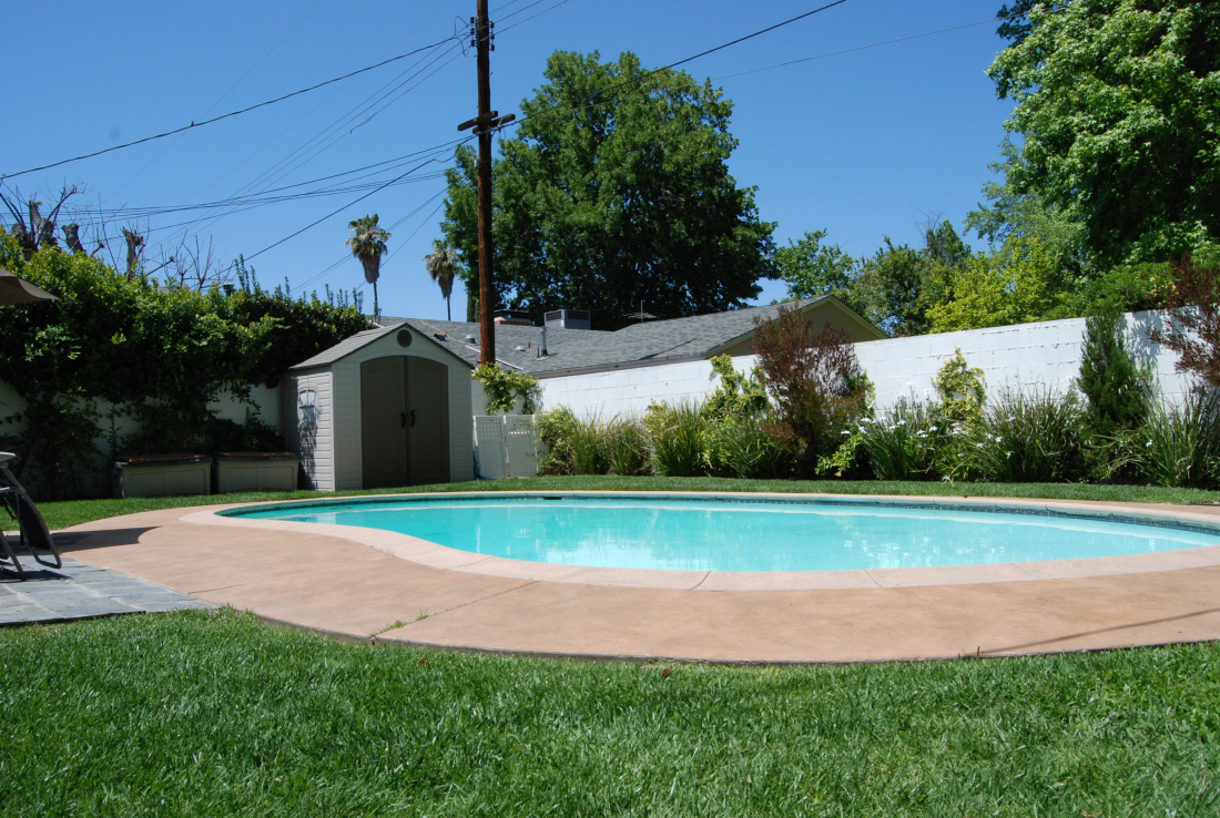 Nettoyage du pool house