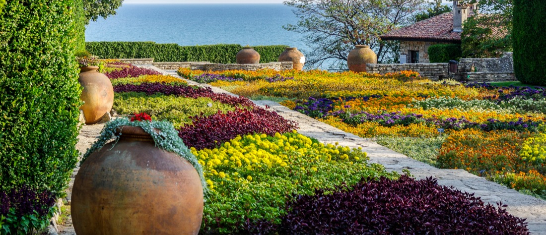 Terre siliceuse en bord de mer